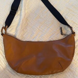 Treasure and Bond Brown Leather shoulder/crossbody Bag